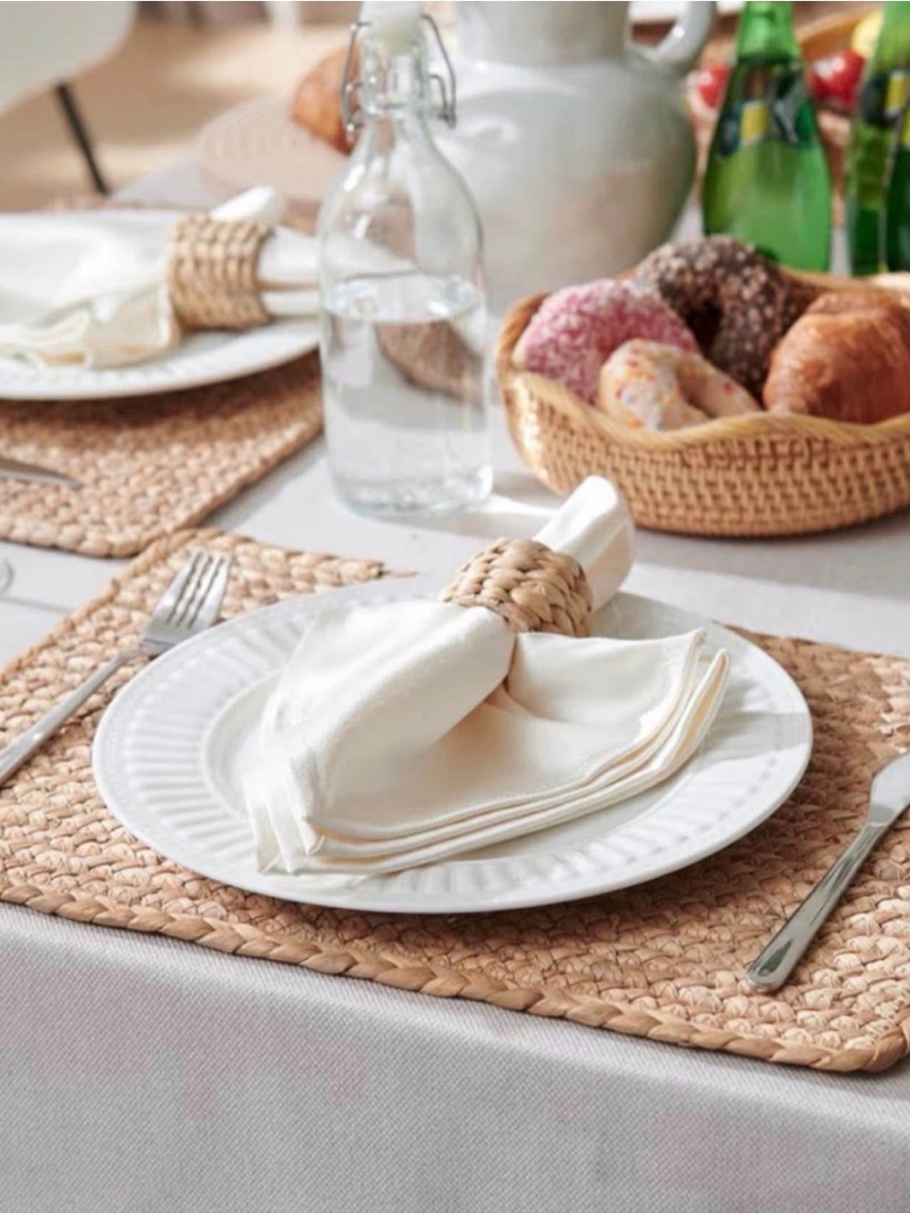 Set of 6 Woven Placemats- Home Dining